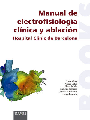 cover image of Manual de electrofisiología clínica y ablación